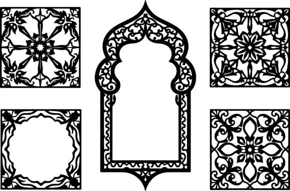 Download Islamic Ornamental Frame Bundle - Premium Resources